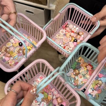 Hello Pottery - picking charms!! - Paint-Your-Own Pottery Near Me - Irvine, California Hello Pottery - picking charms!! - Paint-Your-Own Pottery Near Me - Irvine, California