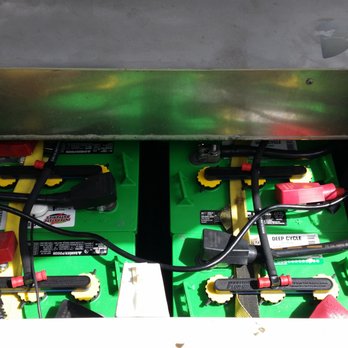 Interstate All Battery Center - Batteries and a custom watering system installed in a unique electric truck. - Battery Stores Near Me - Hayward, California Interstate All Battery Center - Batteries and a custom watering system installed in a unique electric truck. - Battery Stores Near Me - Hayward, California