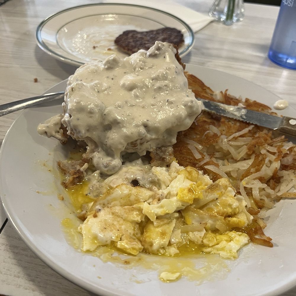 Chicken Fried Chicken. Hash Browns 2 Eggs