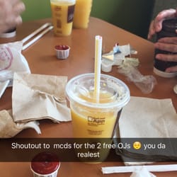 McDonald's - Idk about everyone else's review but I had a great experience here lol