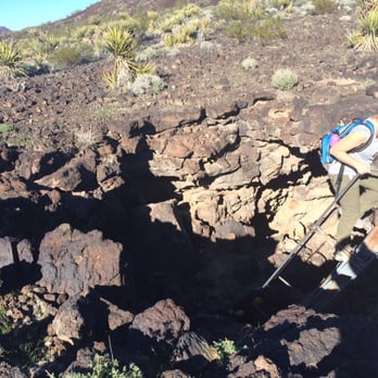 Mojave National Preserve - Entrance to lava tube. - Parks Near Me - Kelso, California