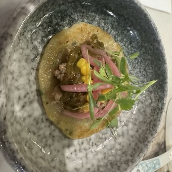 Blue Magpie - Scallion pork taco - Bars Near Me - Arcadia, California Blue Magpie - Scallion pork taco - Bars Near Me - Arcadia, California