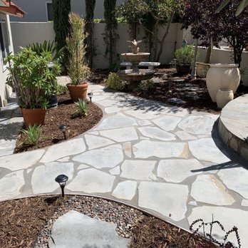 Creative Concepts Landscape - A new slate walkways in the Glendale hills. - Landscaping Near Me - La Crescenta-Montrose, California Creative Concepts Landscape - A new slate walkways in the Glendale hills. - Landscaping Near Me - La Crescenta-Montrose, California