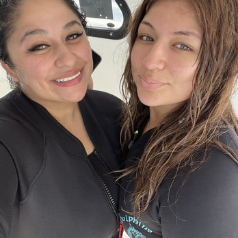Dolphins and You - The daughter and I getting a quick selfie after the amazing time in the water. - Boat Charters Near Me - Honolulu, Hawaii Dolphins and You - The daughter and I getting a quick selfie after the amazing time in the water. - Boat Charters Near Me - Honolulu, Hawaii