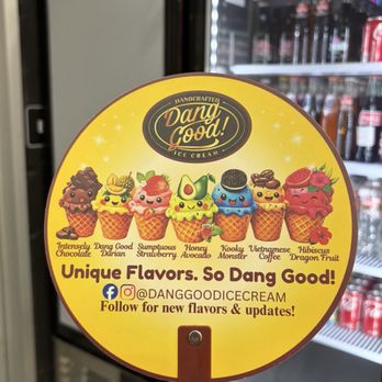 Dang Good Ice Cream - Free Fan - Desserts Near Me - Rowland Heights, California
