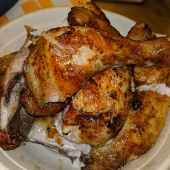 Chirp - ~ Rotisserie Chicken - cooked perfectly and had that fall off the bone goodness! - Peruvian Near Me - New York, New York