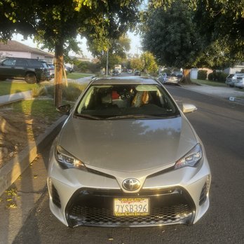 MLUX Auto Body - Toyota Corolla 2017 (front) - Body Shops Near Me - Los Angeles, California