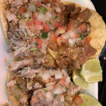Carnitas Guanavera - Carnitas and chicharron taco - Tacos Near Me - Cypress, California Carnitas Guanavera - Carnitas and chicharron taco - Tacos Near Me - Cypress, California