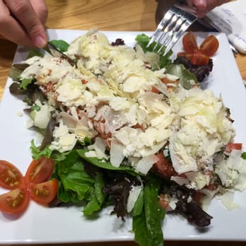 Italian Kitchen - Bruschetta Bella Napoli Looks like a salad, and is big enough to be a meal - Pizza Near Me - Silver Spring, Maryland