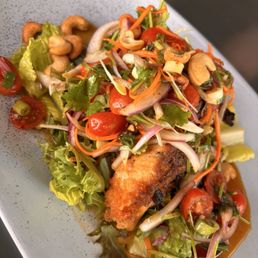 Salmon Mango-Glazed Salmon Salad