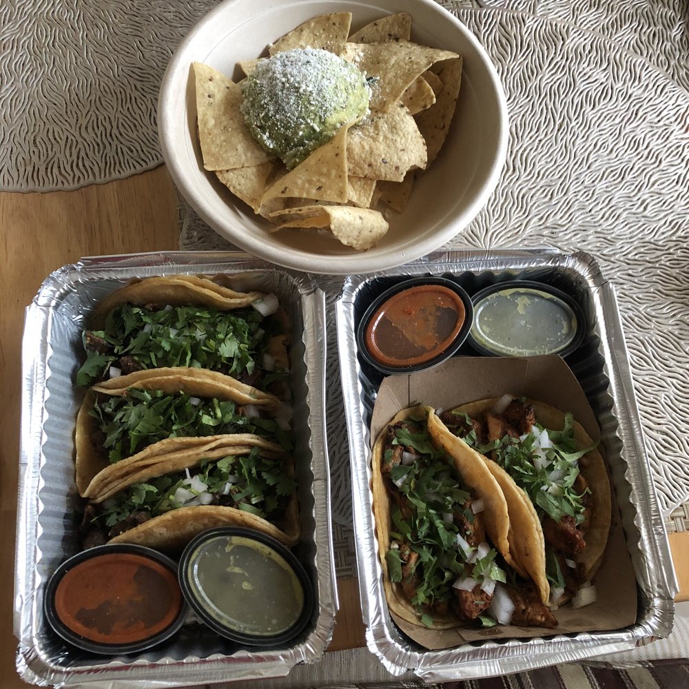 Food from Broken Taco Truck