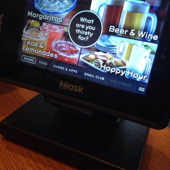 Chili's - You can order your food,drinks,appetizers,and play games on here. Very entertaining while your waiting for your food. - American Near Me - Concord, California