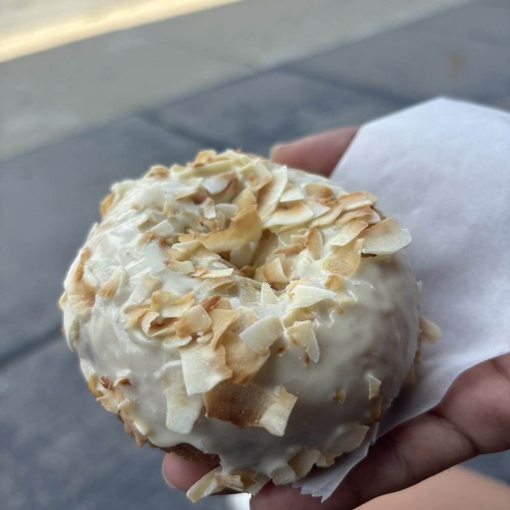 Beacon Doughnuts - Pineapple Coconut donut - Donuts Near Me - Chicago, Illinois Beacon Doughnuts - Pineapple Coconut donut - Donuts Near Me - Chicago, Illinois