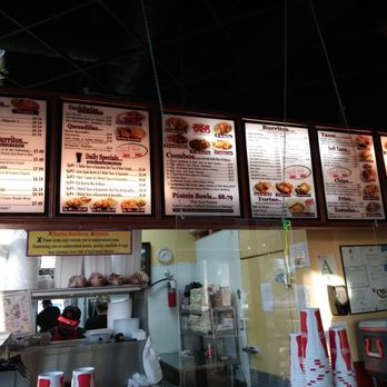 Senor Taco - Menu and order area. - Mexican Near Me - Mesa, Arizona