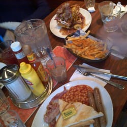 The Diner Shoreditch - Hungry man breakfast...yeah!!! ;-)
