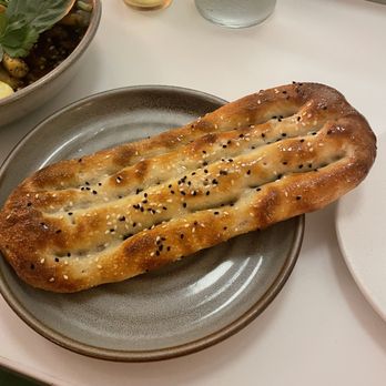 Eyval - Barbari bread (nigella and sesame) - Persian/Iranian Near Me - Brooklyn, New York