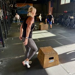 Box step ups; we can program them to be harder than any stairclimber if you're up for the challenge!