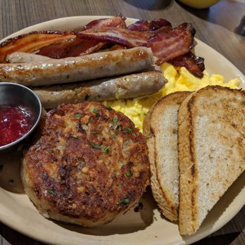 Snooze, an A.M. Eatery - Breakfast platter - everything was delicious - Breakfast & Brunch Near Me - Tustin, California