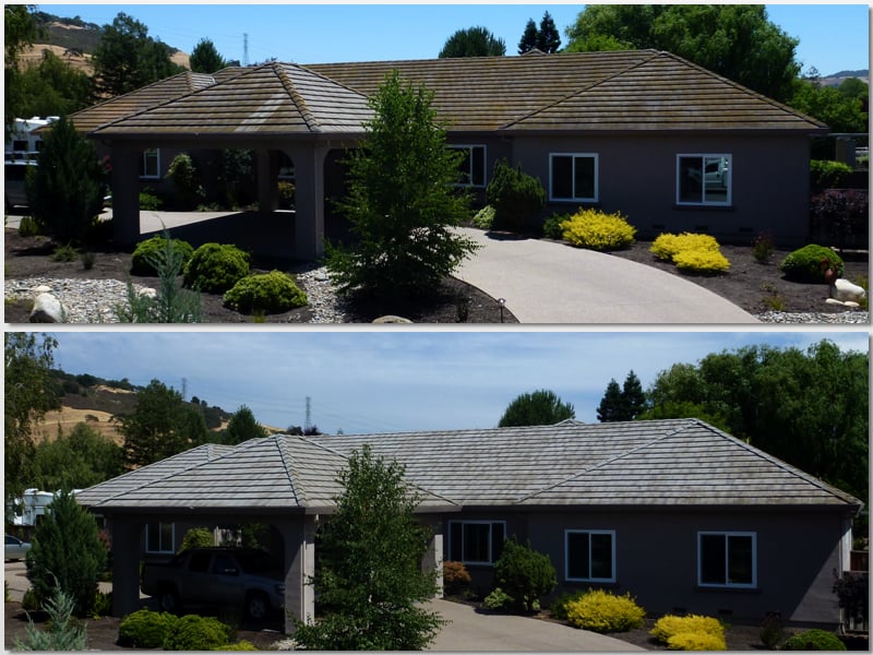 Slide of Pacific Roof Cleaning