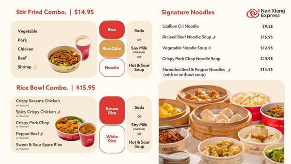 Menu photo 5 Nan Xiang Express Lawrence Township, NJ