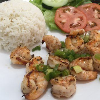 Pho Tan Vinh - Grilled shrimp with rice.  12 pieces of shrimp - Vietnamese Near Me - Silver Spring, Maryland