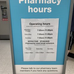 Walgreens - Pharmacy hours