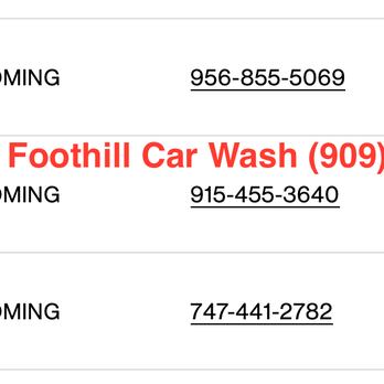 Foothill Car Wash & Detail - Car Wash Near Me - Upland, California