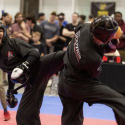 Douvris Martial Arts - Karate competition Sensei Nico