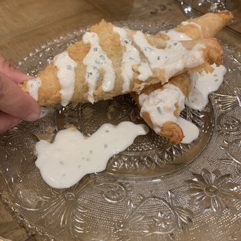 Three Cats - Chicken pot pie turnovers -- delicious pastry shell - New American Near Me - Clawson, Michigan Three Cats - Chicken pot pie turnovers -- delicious pastry shell - New American Near Me - Clawson, Michigan