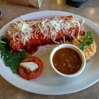 Mari Chuy's - Wet burrito with shredded beef. - Mexican Near Me - Reno, Nevada