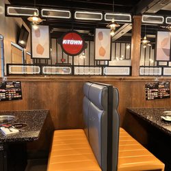 K Town Korean BBQ & Hot Pot - Inside seating area