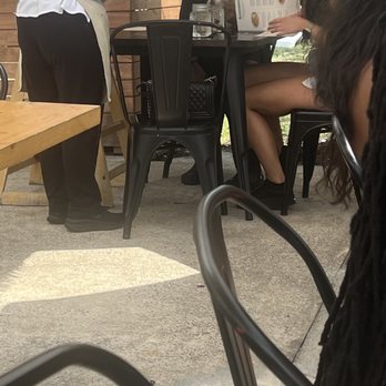 Bistrology - The dog gets refreshments before we do! Absurd - Breakfast & Brunch Near Me - Miramar Beach, Florida