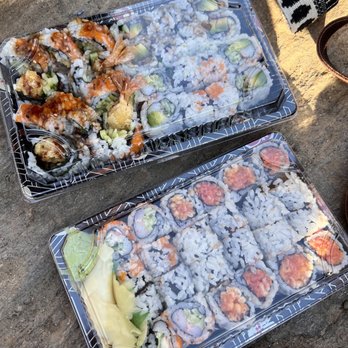 Sashimi Express II - D3. California Roll, D6. Spicy Salmon Roll, D8. Spicy Tuna Roll, D30. Shrimp Tempura, D13. Boston Roll, D42. Eel Shrimp Tempura - Sushi Bars Near Me - New York, New York Sashimi Express II - D3. California Roll, D6. Spicy Salmon Roll, D8. Spicy Tuna Roll, D30. Shrimp Tempura, D13. Boston Roll, D42. Eel Shrimp Tempura - Sushi Bars Near Me - New York, New York
