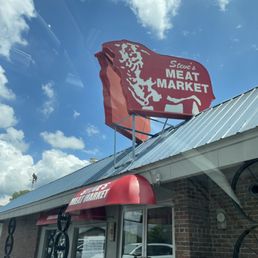 Outside of Steve's Meat Market