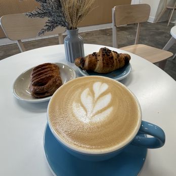 Redshift Coffee Roasters - Hazelnut latte, cherry cheesecake and chocolate hazelnut pastries. - Coffee & Tea Near Me - Lake Forest, California Redshift Coffee Roasters - Hazelnut latte, cherry cheesecake and chocolate hazelnut pastries. - Coffee & Tea Near Me - Lake Forest, California