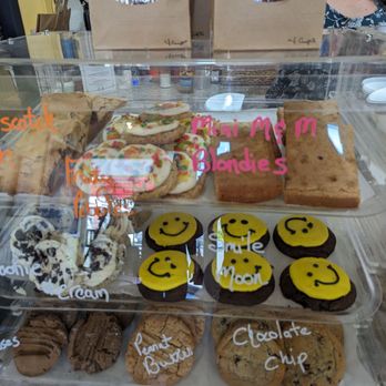 Fluffing Feathers and Flour - Cookie case - Bakeries Near Me - Phelps, New York