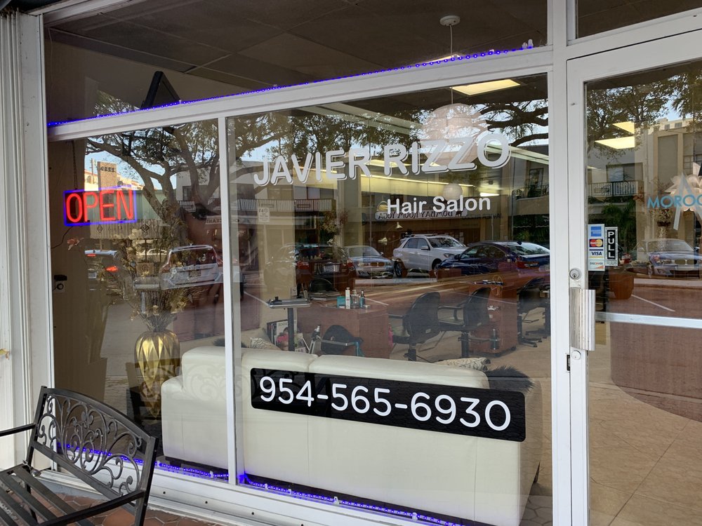 javier rizzo hair salon Logo