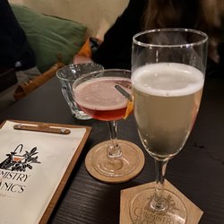 Chemistry & Botanic's - Average drinks from the botanics part of the menu.