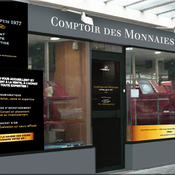 Comptoir des Monnaies - Experts depuis 1977 : achat - vente - expertise gratuite : monnaies et billets, napoléon, souverains, rachat vieux bijoux or - Gold Buyers Near Me - Reims, 51 Comptoir des Monnaies - Experts depuis 1977 : achat - vente - expertise gratuite : monnaies et billets, napoléon, souverains, rachat vieux bijoux or - Gold Buyers Near Me - Reims, 51