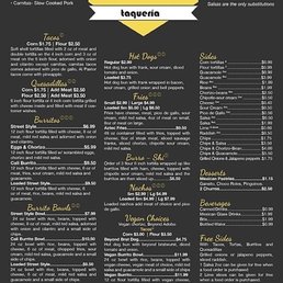 Menu Menu
