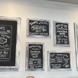Briarfield Cafe - Specials notably 7-10 breakfast special
