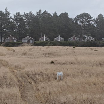 Klipsan Beach Cottages - A view of the cabins from the dunes. - Vacation Rentals Near Me - Ocean Park, Washington Klipsan Beach Cottages - A view of the cabins from the dunes. - Vacation Rentals Near Me - Ocean Park, Washington