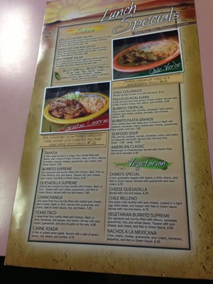 Menu photo 8 El Rosal Modesto, CA Menu photo 8 El Rosal Modesto, CA