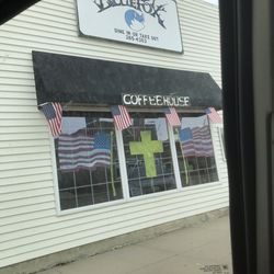 Blue Fox Coffeehouse - Store front!