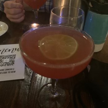 Battello - A cocktail with gin & pomegranate - Italian Near Me - Jersey City, New Jersey Battello - A cocktail with gin & pomegranate - Italian Near Me - Jersey City, New Jersey