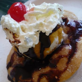 La Union Restaurant - Fried ice cream on fried tostada with cinnamon sugar... - Mexican Near Me - Arlington, Virginia La Union Restaurant - Fried ice cream on fried tostada with cinnamon sugar... - Mexican Near Me - Arlington, Virginia