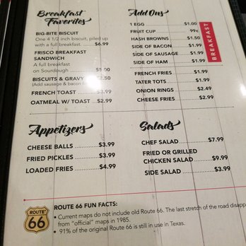 Route 66 Cafe At The Market - Breakfast & Brunch Near Me - Clinton, Oklahoma