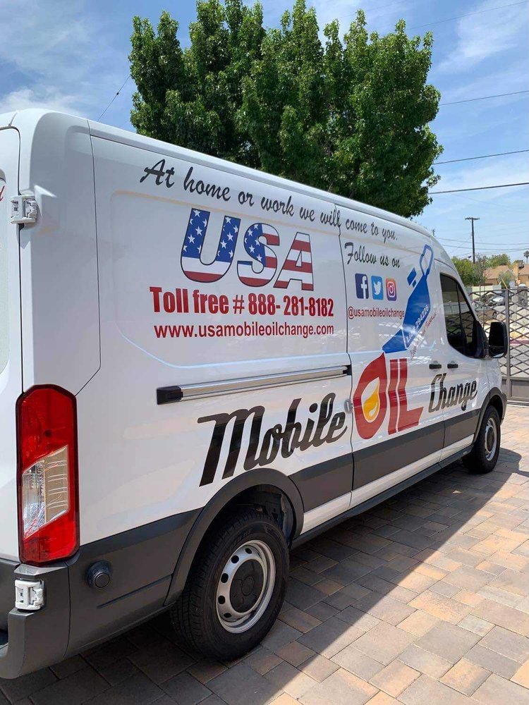 USA MOBILE OIL CHANGE 1812 W. Burbank Blvd, Burbank, California Oil