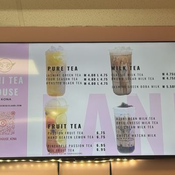 Lani Tea House - Menu 9/13/25 - Bubble Tea Near Me - Kailua-Kona, Hawaii Lani Tea House - Menu 9/13/25 - Bubble Tea Near Me - Kailua-Kona, Hawaii