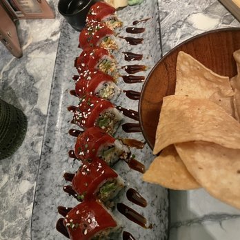 Toro Toro - angry scorpion roll - Steakhouses Near Me - Houston, Texas Toro Toro - angry scorpion roll - Steakhouses Near Me - Houston, Texas